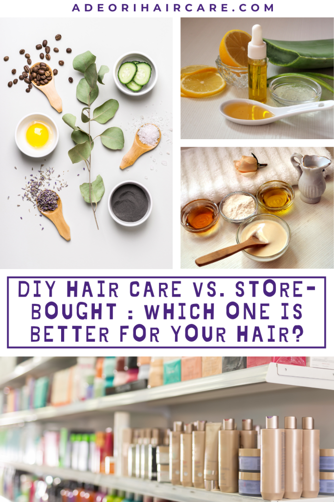 DIY Hair Care vs. Store-Bought Hair Care- Which One is Better for Your Hair