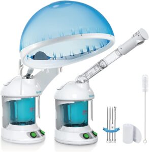 2 in 1 Hair and Face Steamer