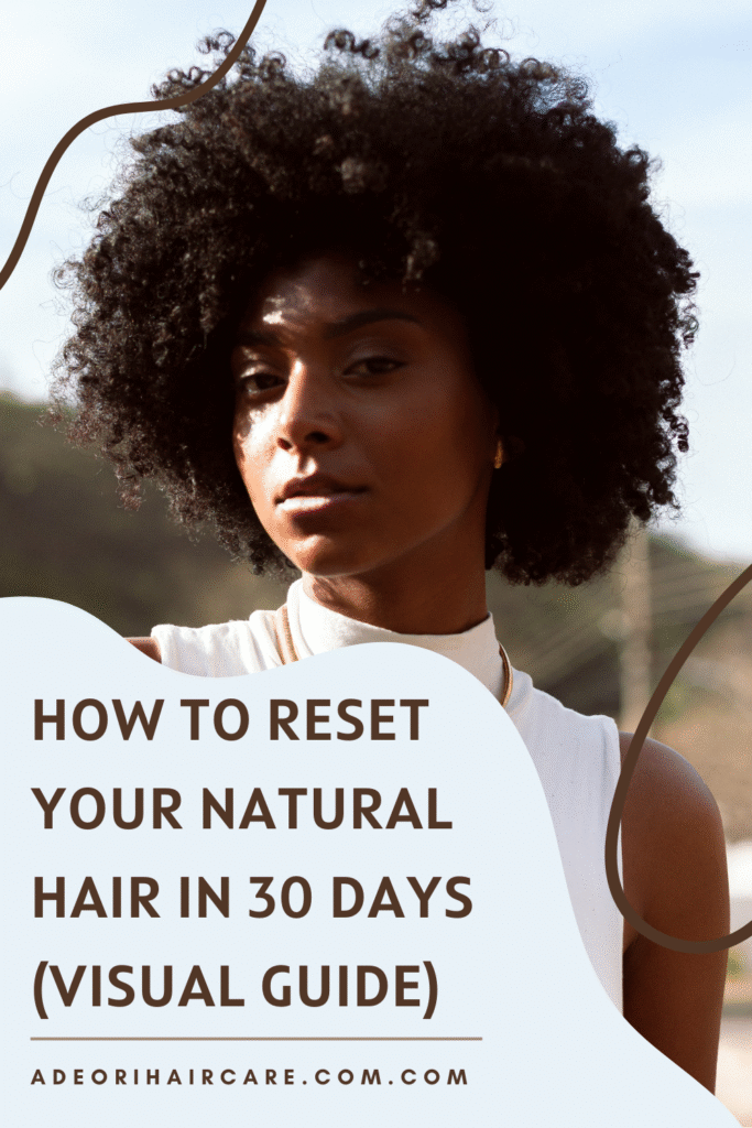 How to Reset Your Natural Hair in 30 Days, 30 Days to Better Curls