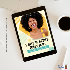 5 Days to Better Curls Plan, When your curls feel off, you need a reset instead of more products