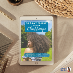 Clear product buildup and reset your curls in just 3 days. A gentle detox plan to restore bounce, softness, and curl response